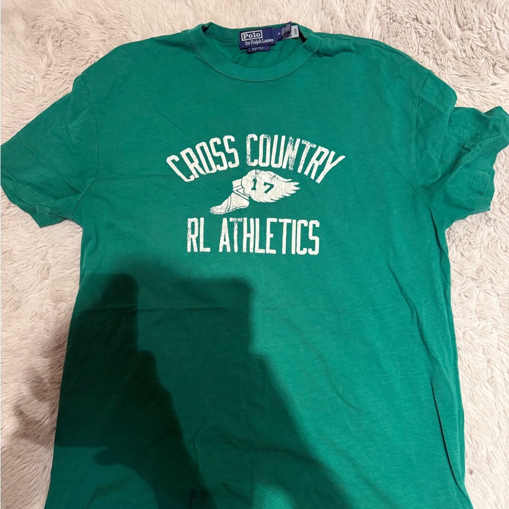Ralph Lauren Green Cross Country Tee